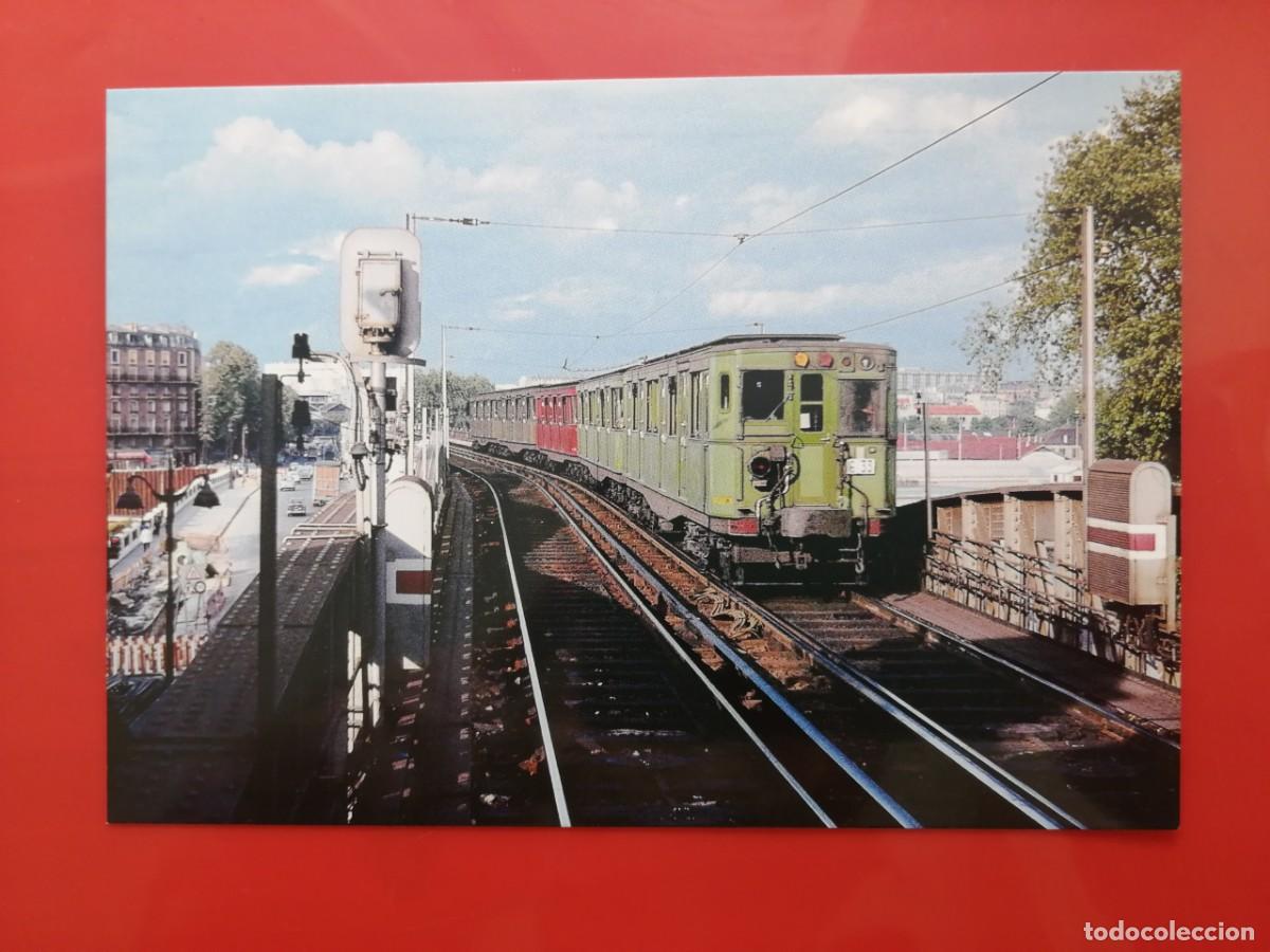 Postales: POSTAL 19678 NUEVA-FRANCIA LE PETIT CHEMINOT -510 PARIS METRO EN PUENTE -FERROCARRIL