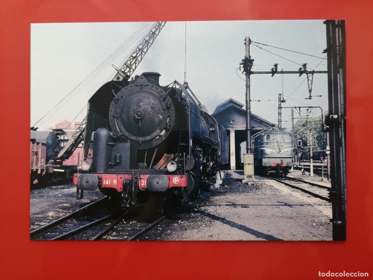 Postales: POSTAL 19676 NUEVA-FRANCIA LE PETIT CHEMINOT -508 MORET LES SABLONS LOC. 141R265 + 2D2 9113 -TREN