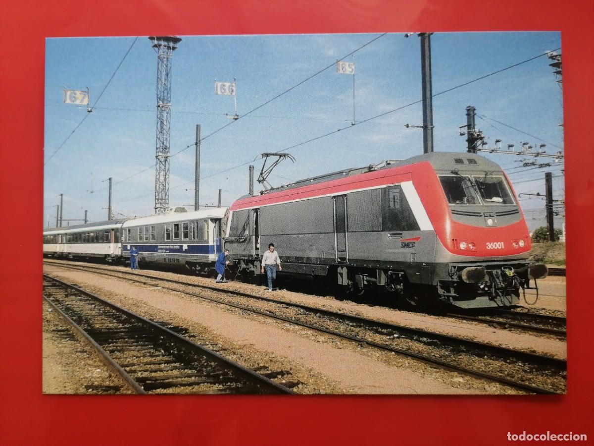 Postales: POSTAL 19673 NUEVA-FRANCIA LE PETIT CHEMINOT -505 AUBRAIS TREN VIAJEROS LOC SNCF 36001