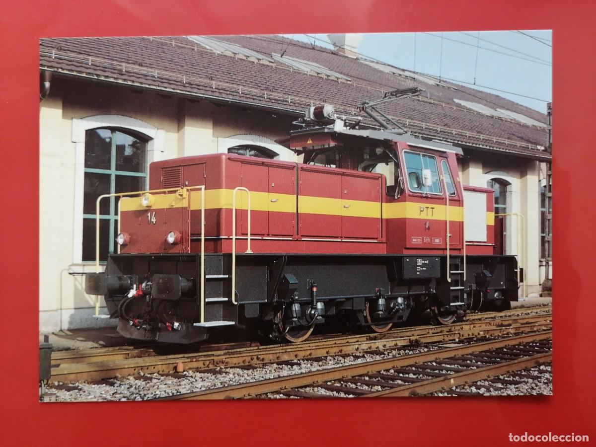 Postales: POSTAL 19665 NUEVA-SUIZA MINIREX -1690 LUZERN, PTT LOC. 14 &ndash;FERROCARRIL CORREOS