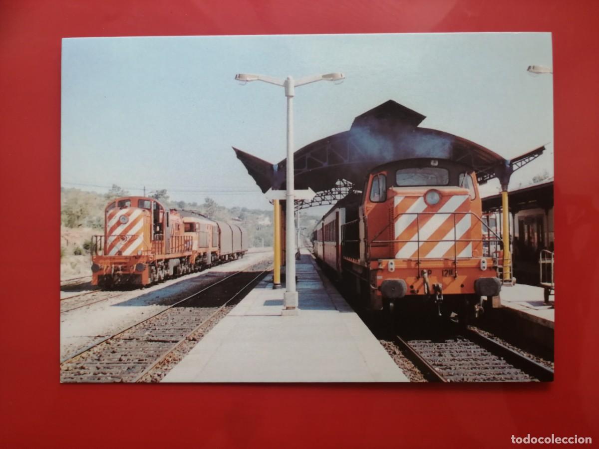 Postales: POSTAL 19657 NUEVA-PORTUGAL APAC-2&ordf; SERIE &ndash; TUNES, TREN VIAJEROS LOC. 1211 + 1512