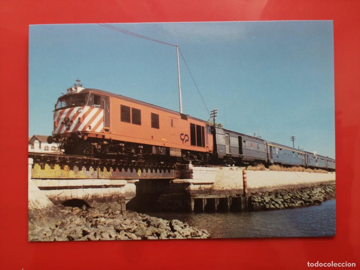 Postales: POSTAL 19655 NUEVA-PORTUGAL APAC-2&ordf; SERIE &ndash; FARO, TREN VIAJEROS LOC.SERIE 1801-1810