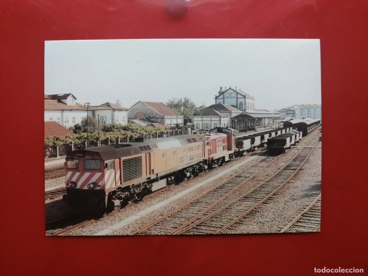 Postales: POSTAL 19654 NUEVA-PORTUGAL APAC-2&ordf; SERIE &ndash; VIANA DO CASTELO, TREN MERCANCIAS LOC. 1961-1973 Y 1401-
