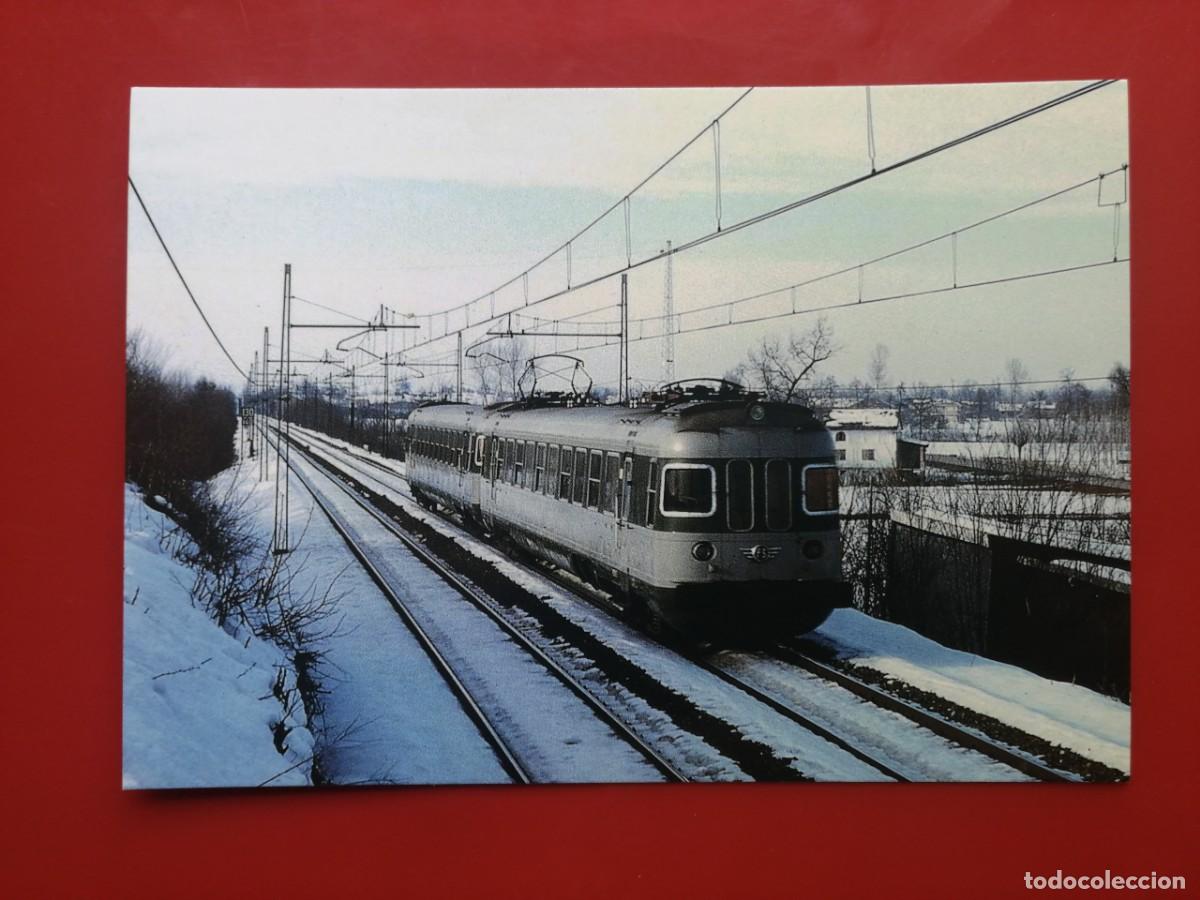 Postales: POSTAL 19645 NUEVA-ITALIA UNIFER &ndash; 150 ANIV. TRENO A CUNEO &ndash; MONDOVI, TEN ALE 601