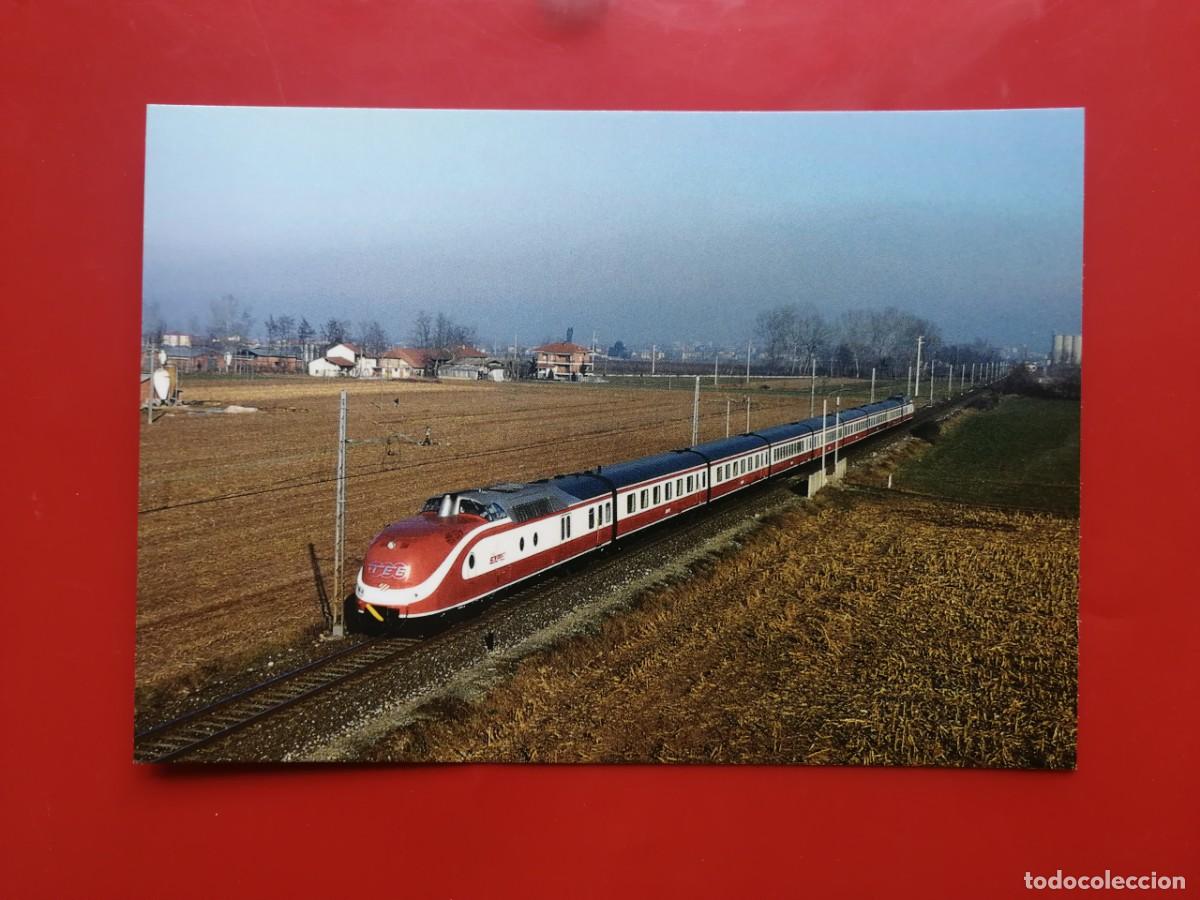 Postales: POSTAL 19640 NUEVA-ITALIA UNIFER &ndash; 150 ANIV. TRENO A CUNEO &ndash; FOSSANO, TREN DB VT 601 TEE -ALEMANIA
