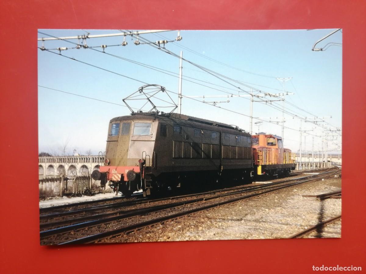 Postales: POSTAL 19636 NUEVA-ITALIA UNIFER &ndash; 150 ANIV. TRENO A CUNEO &ndash; CUNEO, LOC. E 636.082 Y D 145.1008