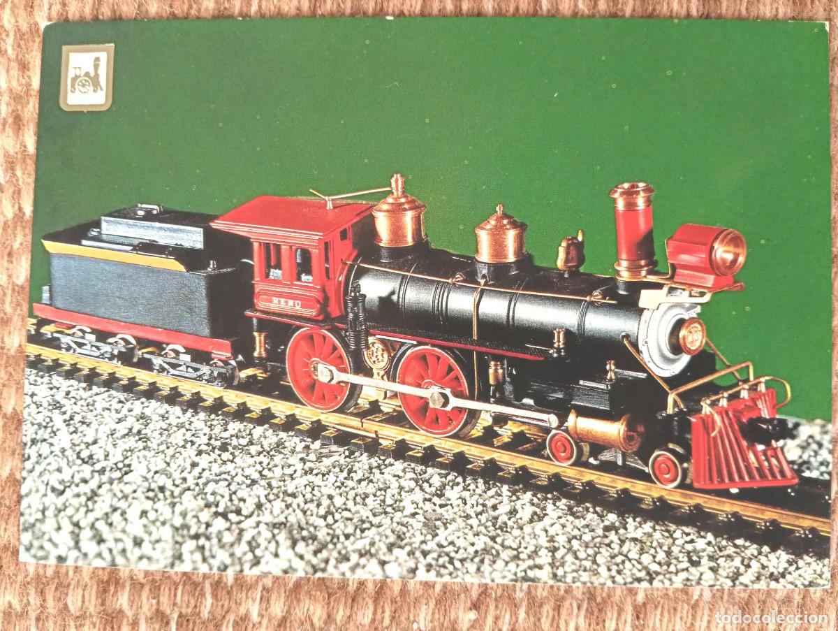 Postales: LOCOMOTORA FERROCARRIL RENO