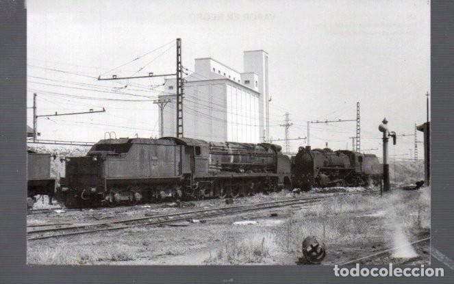Postales: POSTAL DE LOCOMOTORA EDITADAS VAPOR EN NEGRO N&ordm; 324 EN MIKADO EDICIONES DEL TREN EDITREN ZARAGOZA