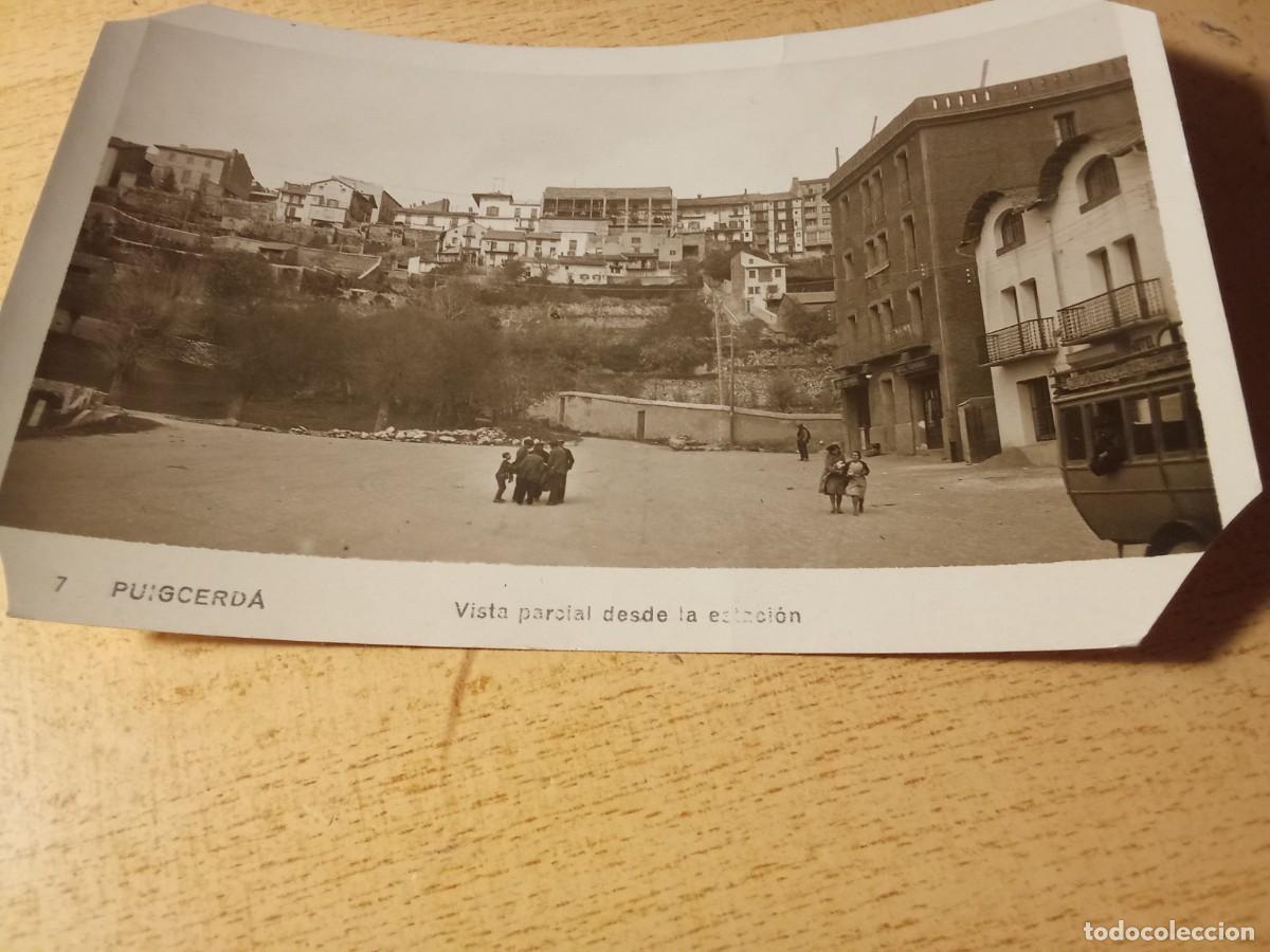 Postales: Puigcerd&agrave;.Vista desde la estaci&oacute;n.