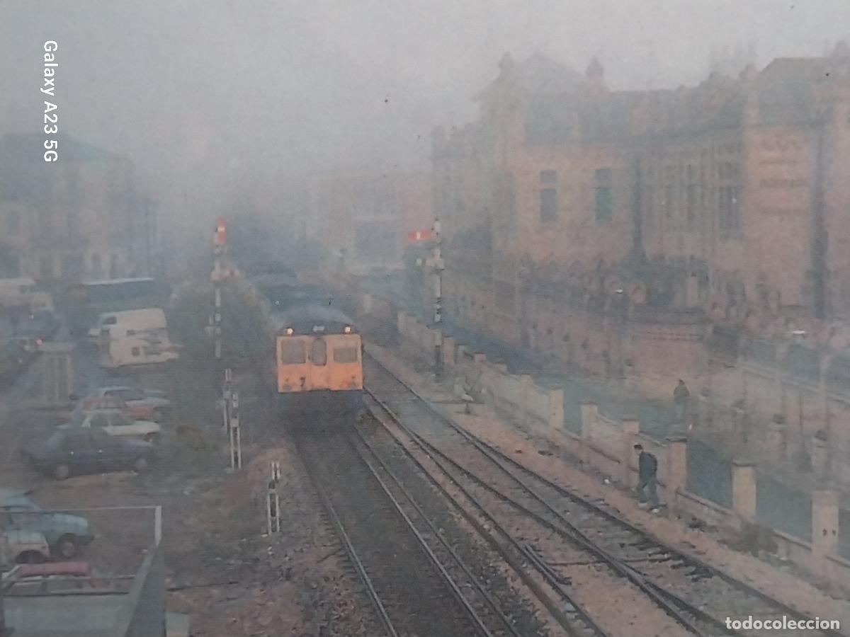 Postales: SUECA NIEBLA TREN ASILO DE ANCIANOS ED FOTO JULI&Aacute;N PARELL SC ORIGINAL