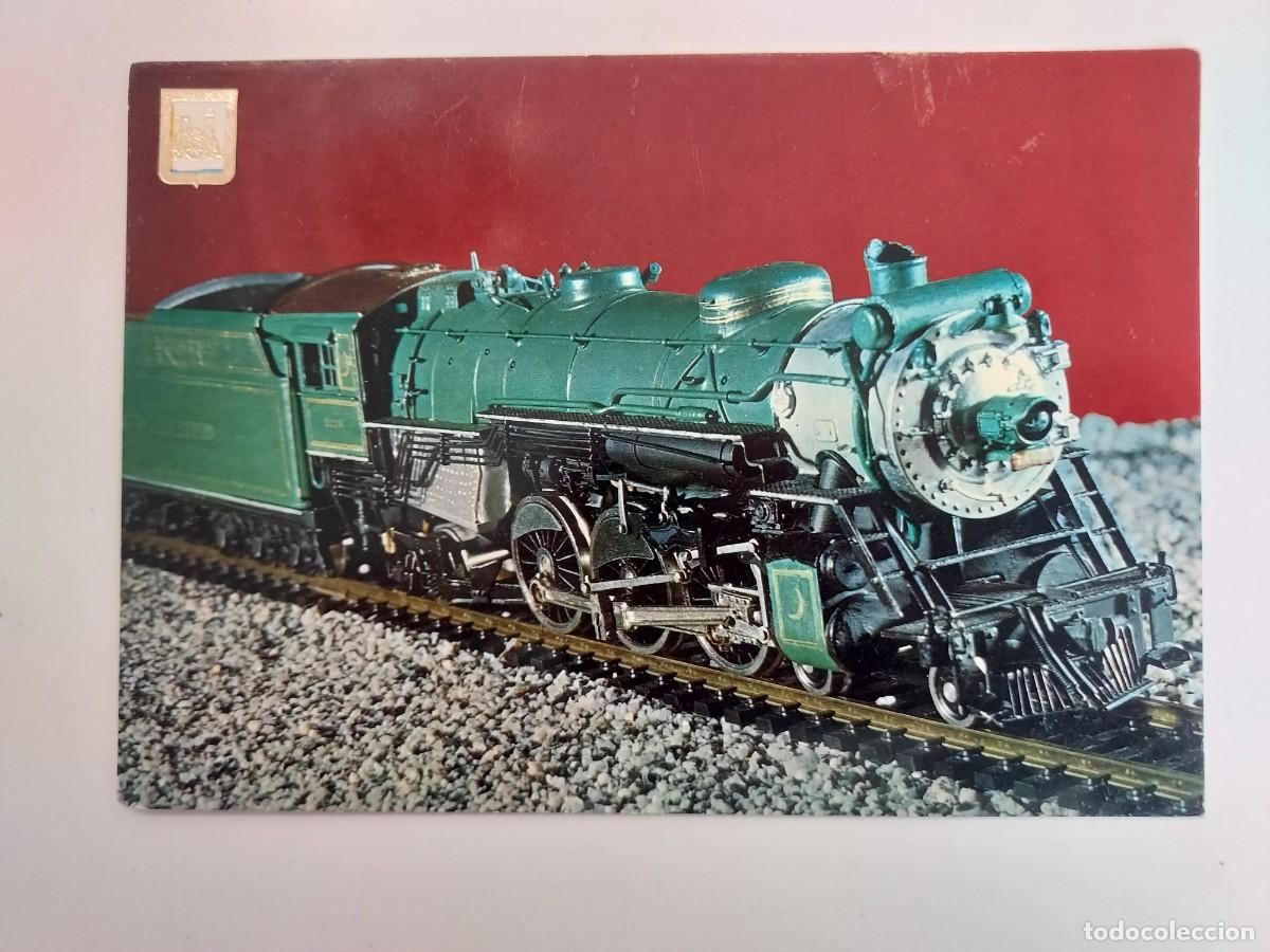 Postales: POSTAL TREN LOCOMOTORA TIPO PACIFIC EXPRESS LUJO CRESCENT LIMITED SOUTHERN PACIFIC. 1967. S/C
