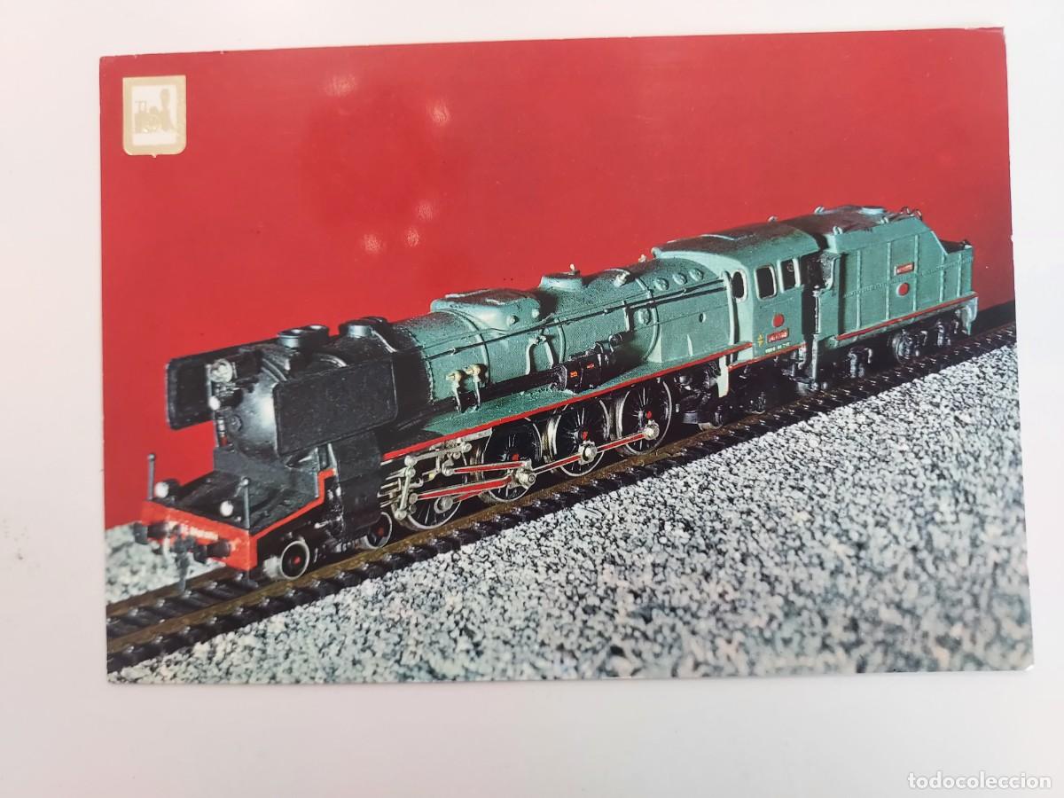 Postales: POSTAL TREN LOCOMOTORA TIPO CONFEDERACION RENFE 1956. 1967. S/C