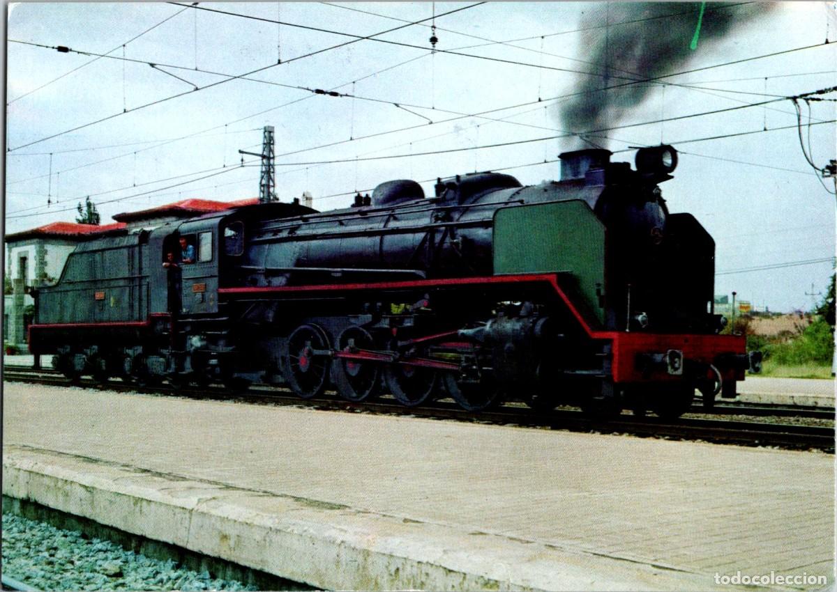 Postales: Colecci&oacute;n RENFE -Serie R-6 - Locomotora de Vapor Mikado - 150x107mm