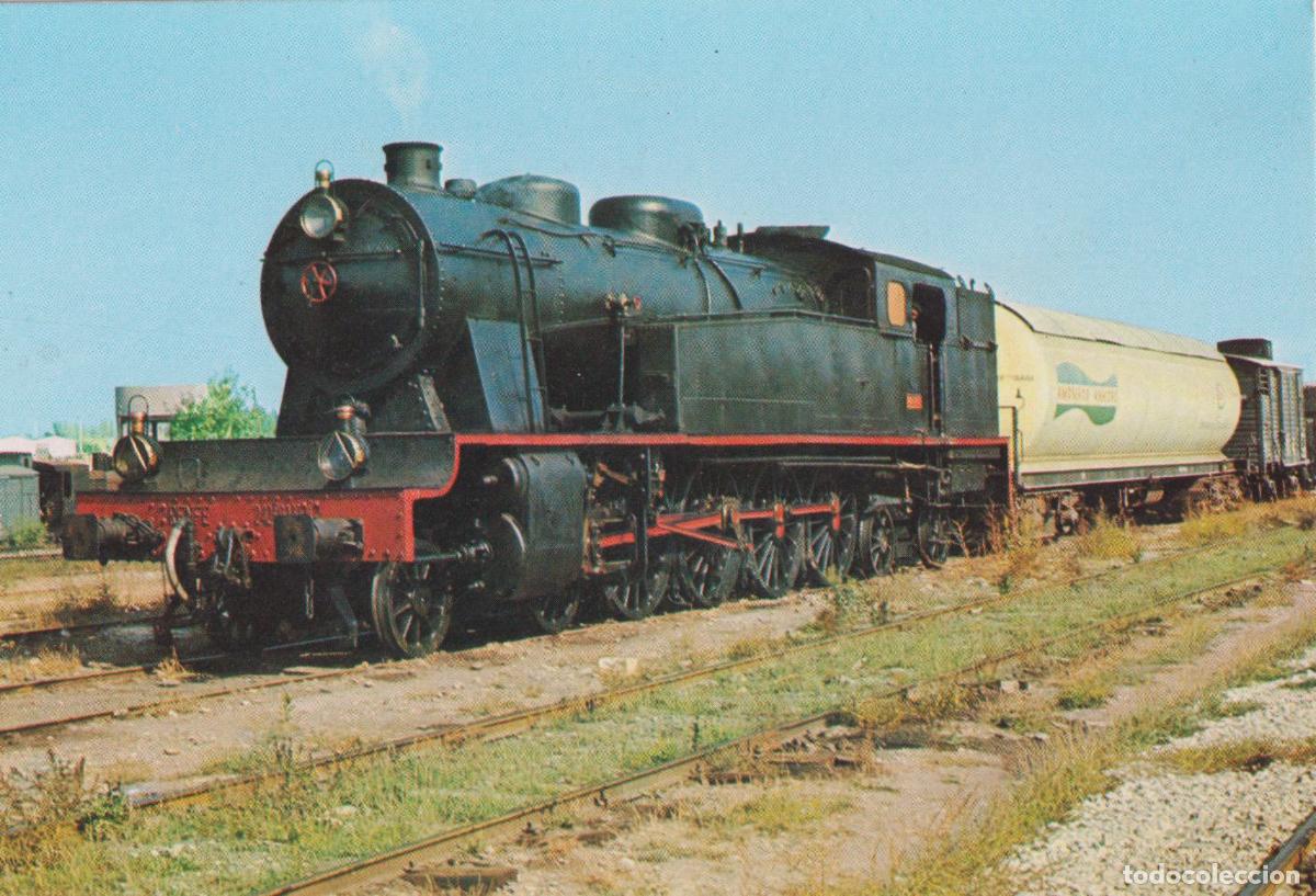 Postales: LLEIDA, PLA DE VILANOVETA, LOCOMOTORA 242F CONSTRUIDA (1924-1927) &ndash; A.A.FERROCARRIL N&ordm;23 &ndash; S/C