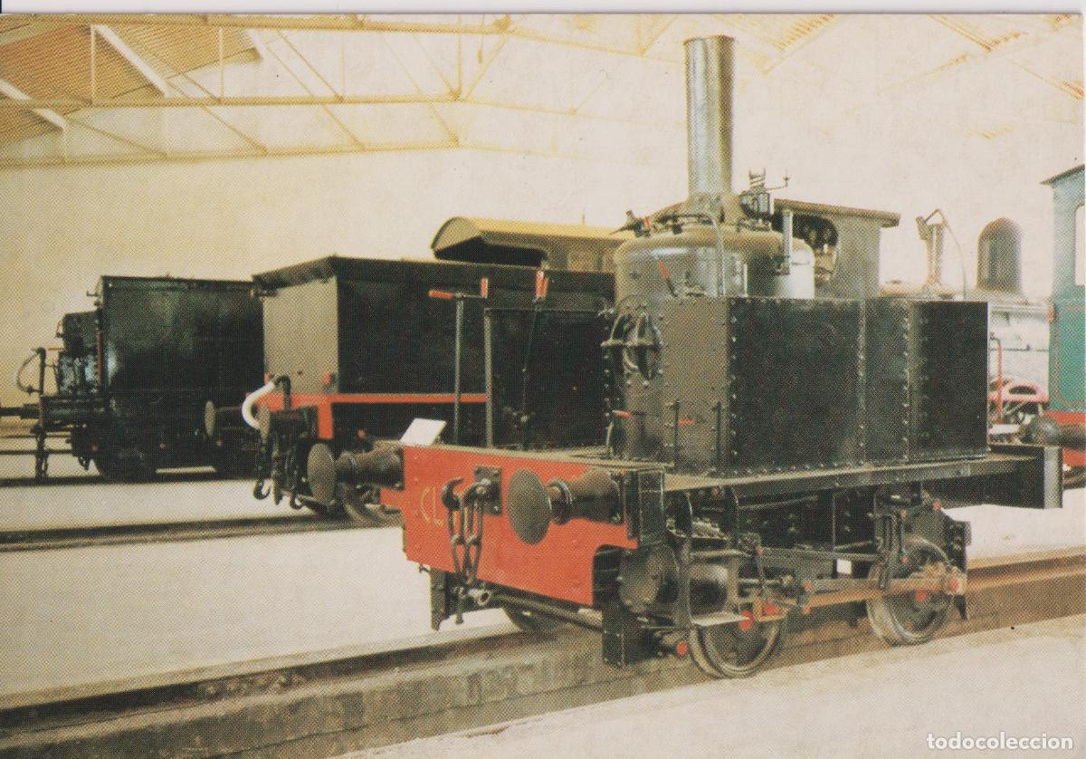 Postales: LOCOMOTORA VAPOR 020-0210 CLOT 1 EX FC ALCA&Ntilde;IZ-PUEBLA DE HIJAR &ndash; EUROFER AMICS 394 &ndash; S/C