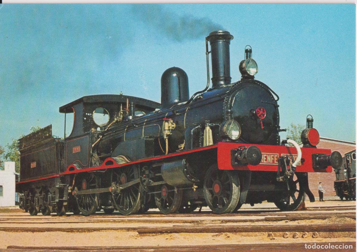 Postales: LOCOMOTORA SERIE 220-2021/23 EX.ANDALUCES 4/7 - ED.FERROVIARIES 6 &ndash; S/C