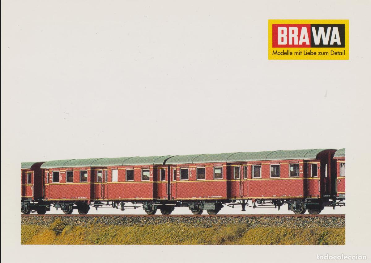 Postales: BRAWA &ndash; COCHE CENTRAL PARA ET 65 HO (STTUGART) &ndash; BRAWA &ndash; S/C