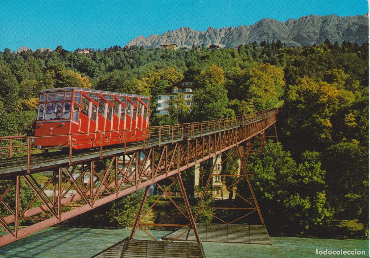 Postales: AUSTRIA, CENTRO ALPINO DE INNSBRUCK, EL FUNICULAR HUNGERBURGBAHN &ndash; ALPINA FA 3031 &ndash; S/C