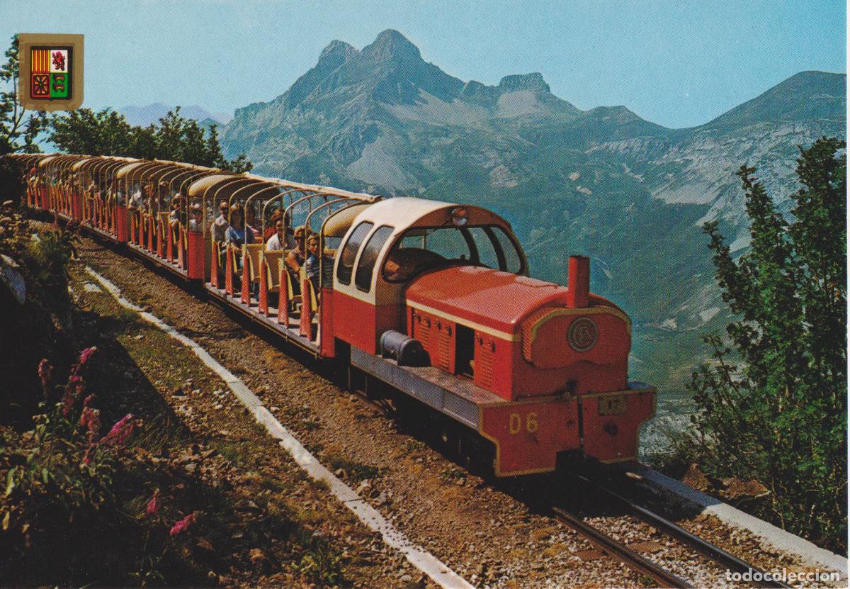 Postales: FRANCIA, ARTOUSTE, LE PETIT TRAIN EN ROUTE VERS LE LAC - A.DOUCET N&ordm;914E - S/C