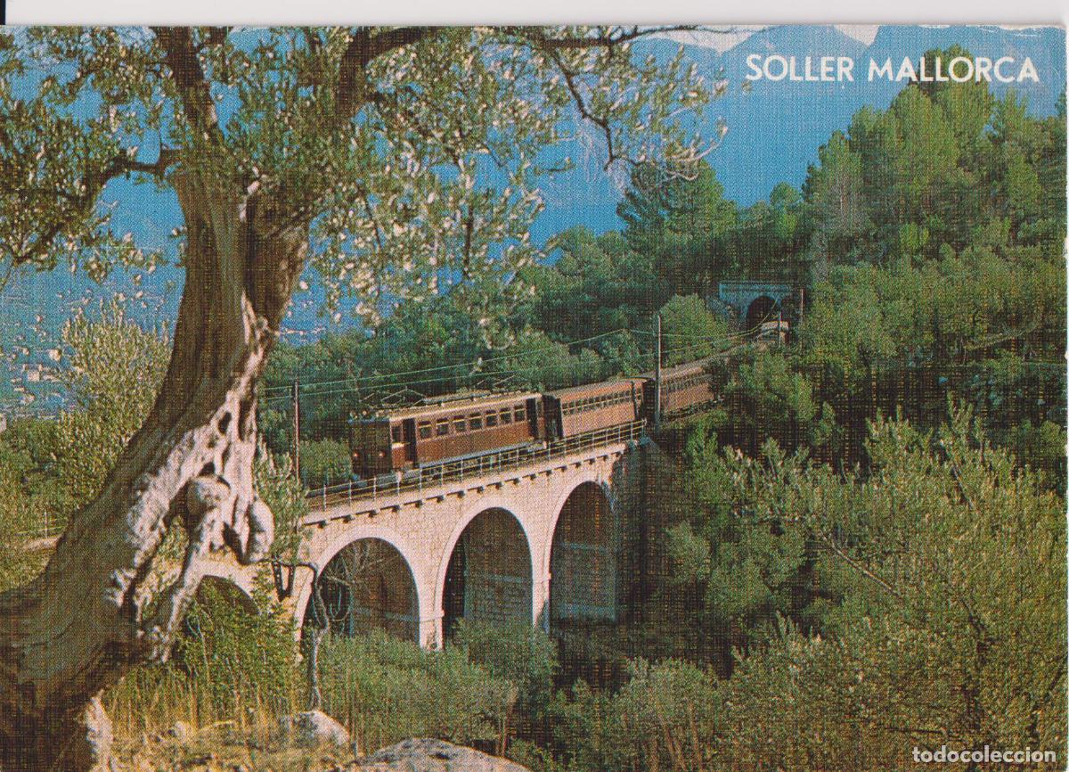 Postales: MALLORCA, TREN PALMA-SOLLER &ndash; FOTOPERATOR 2152 &ndash; CIRCULADA