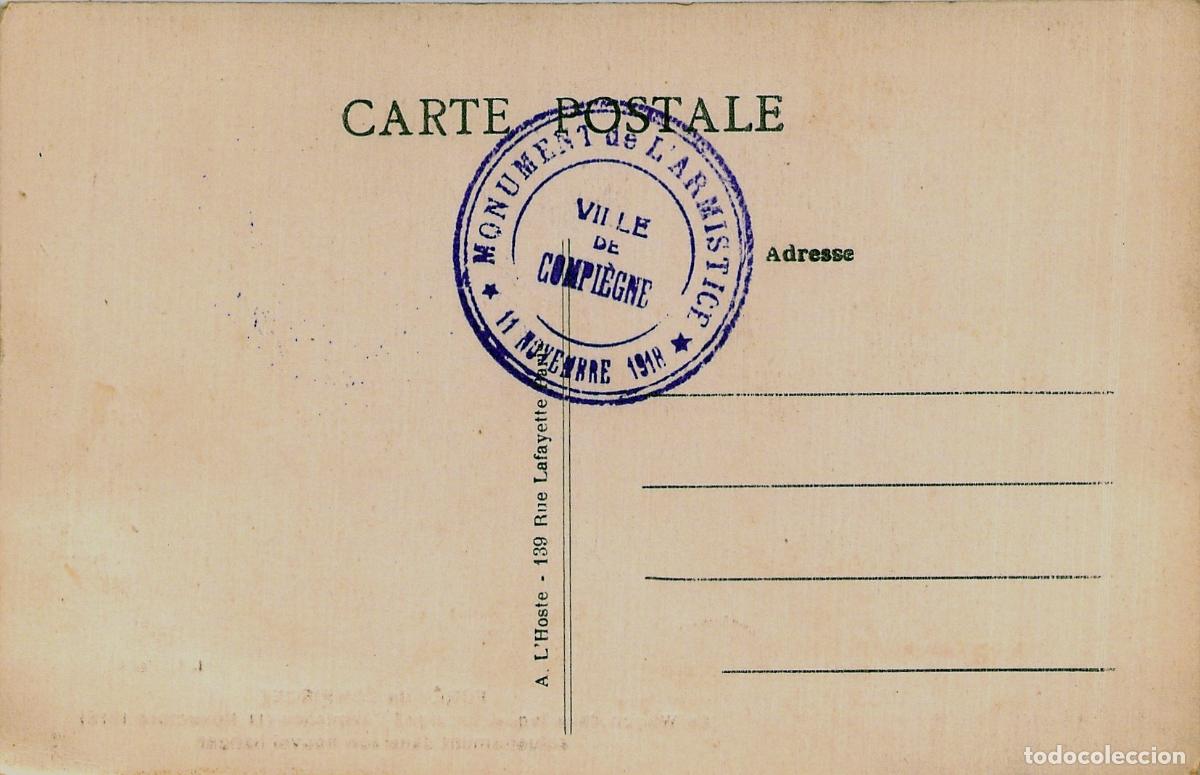Postales: Postal del vag&oacute;n del Armisticio en Compi&egrave;gne - Foto 2