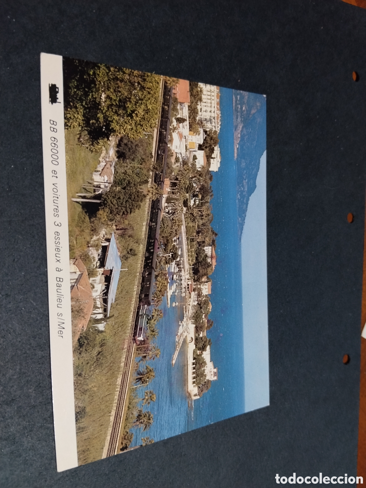 Postales: Postal biblio rail, tren