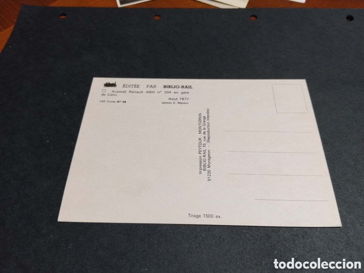 Postales: Postal biblio rail tren - Foto 2
