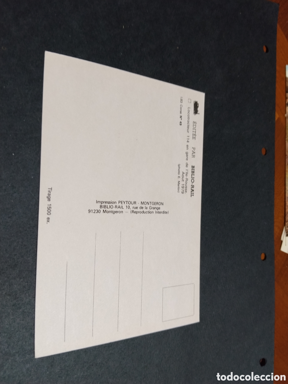 Postales: Postal biblio rail tren - Foto 2
