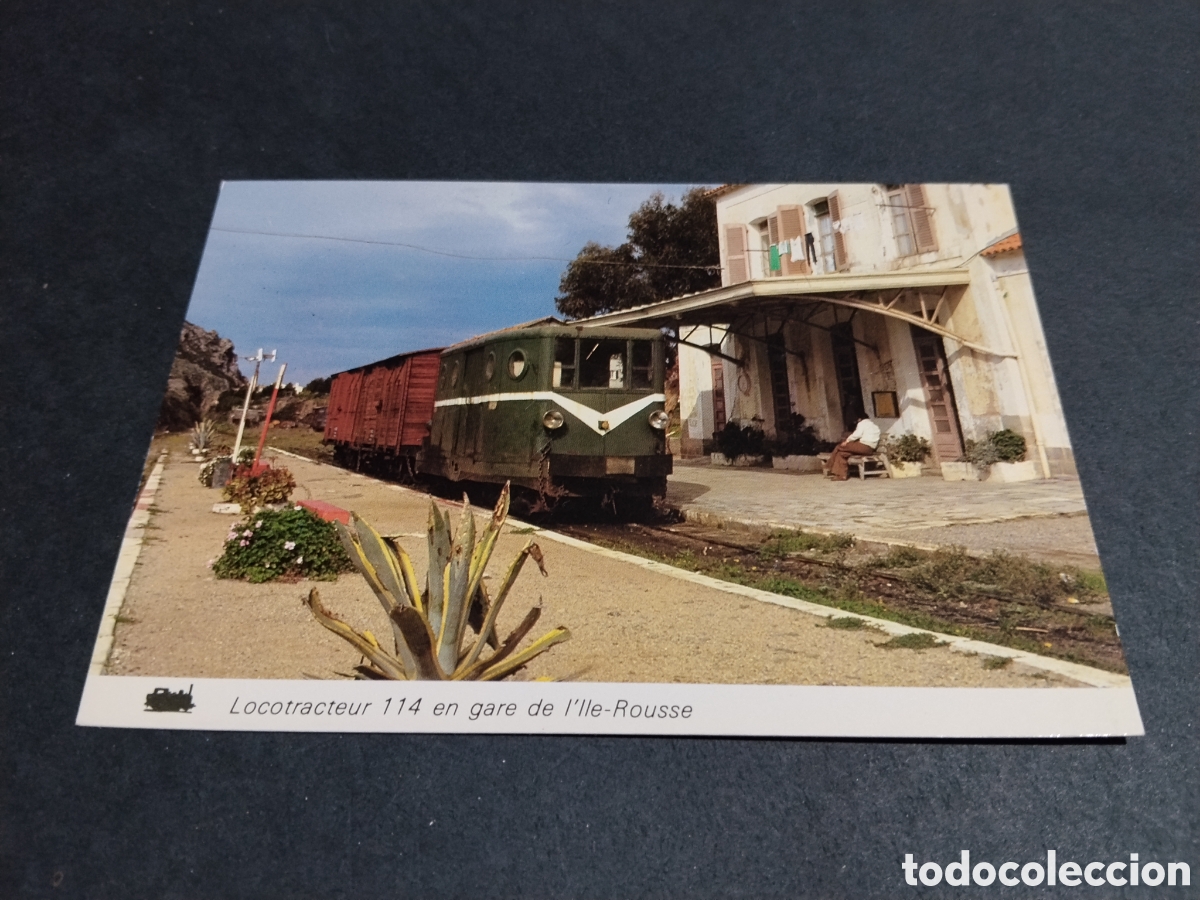 Postales: Postal biblio rail tren