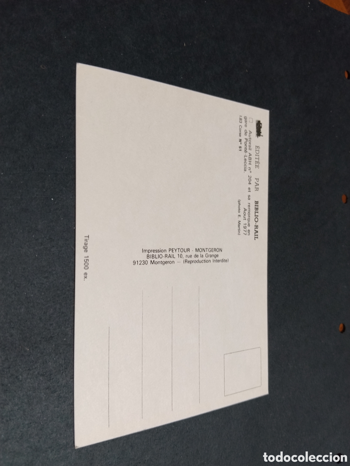 Postales: Postal biblio rail tren - Foto 2
