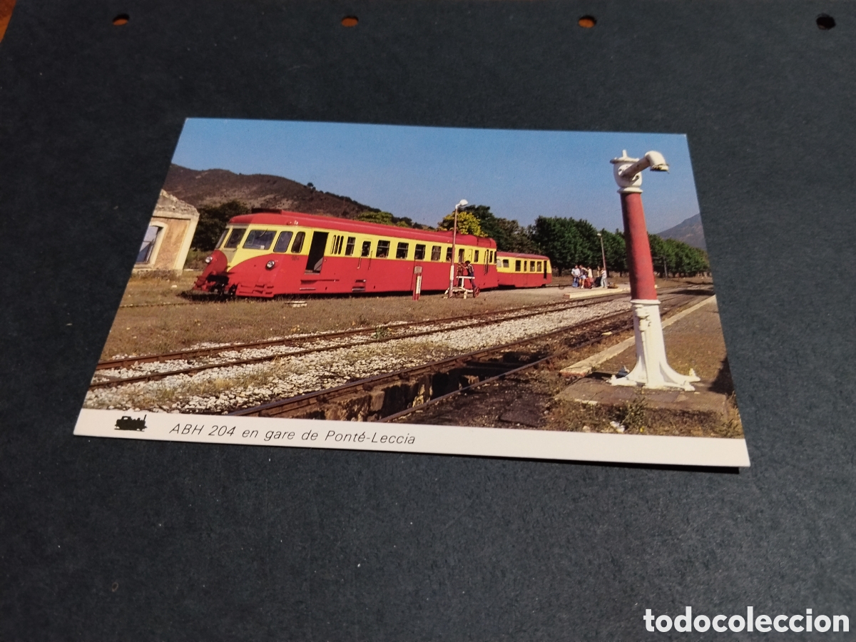 Postales: Postal biblio rail tren