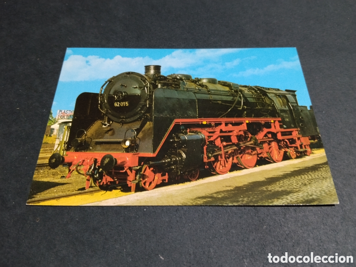 Postales: Postal locomotora Tren
