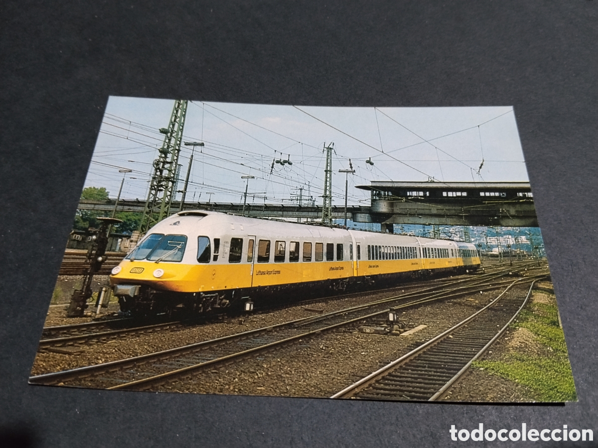 Postales: Postal locomotora Tren