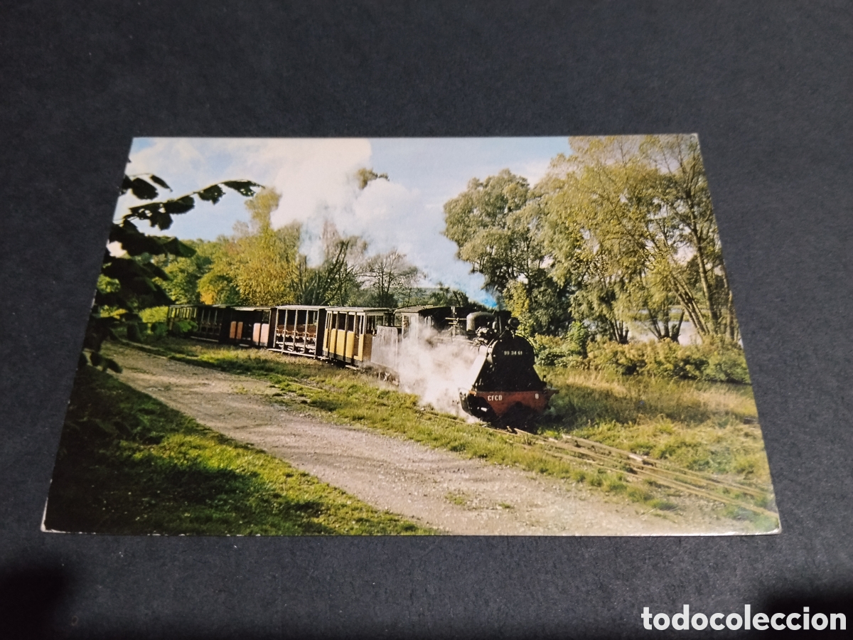 Postales: Postal locomotora Tren