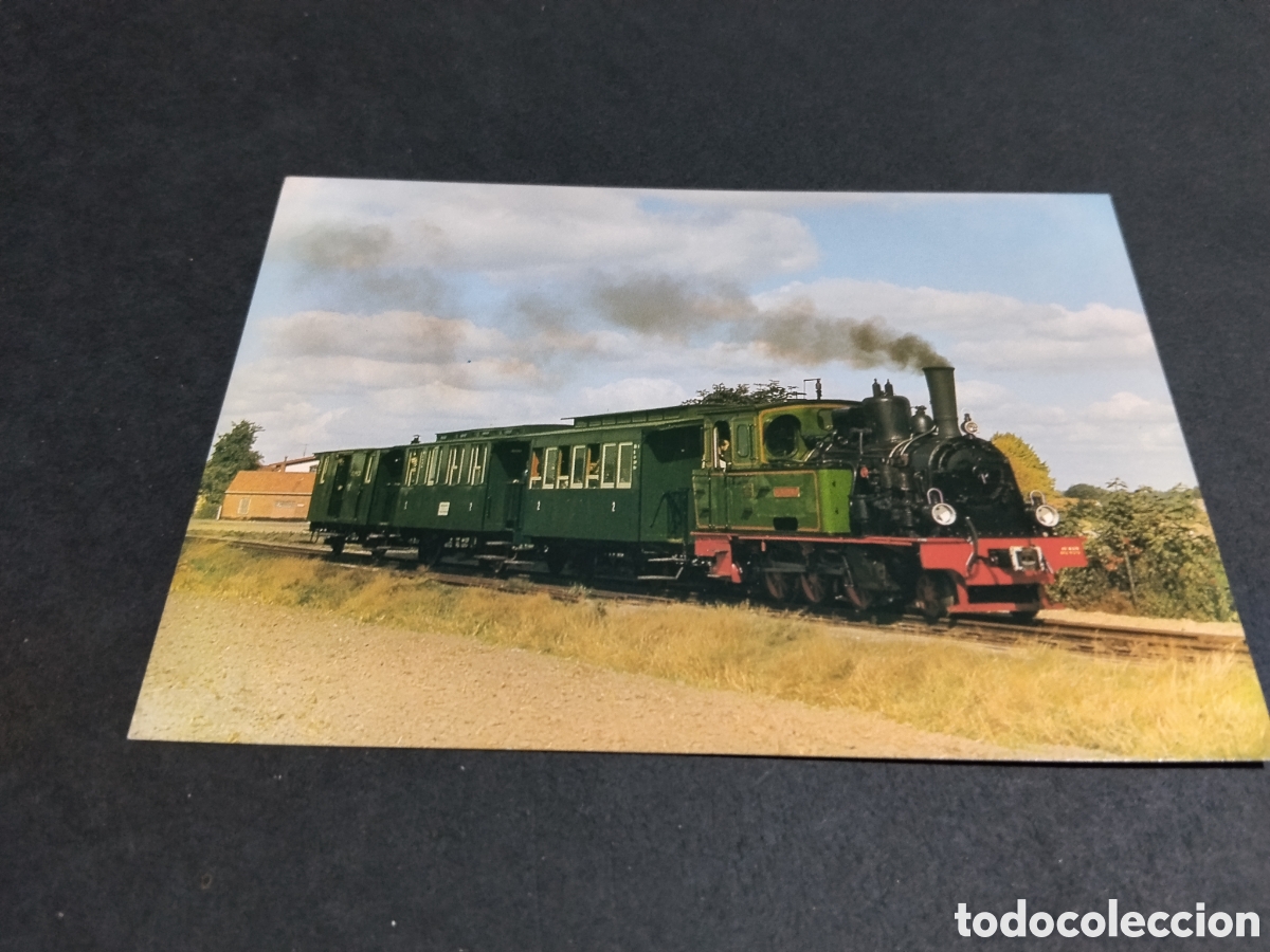 Postales: Postal locomotora Tren