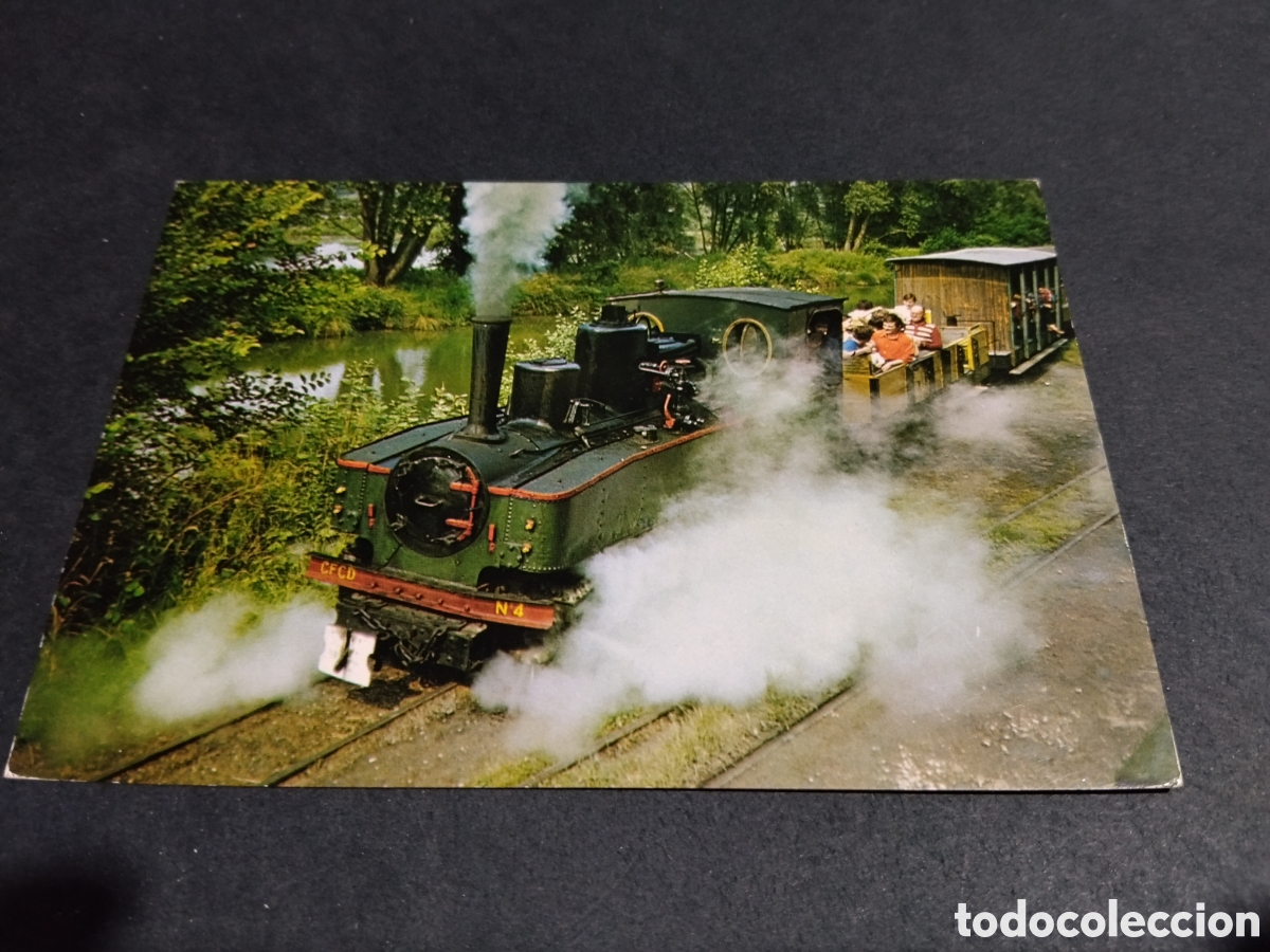 Postales: Postal locomotora Tren