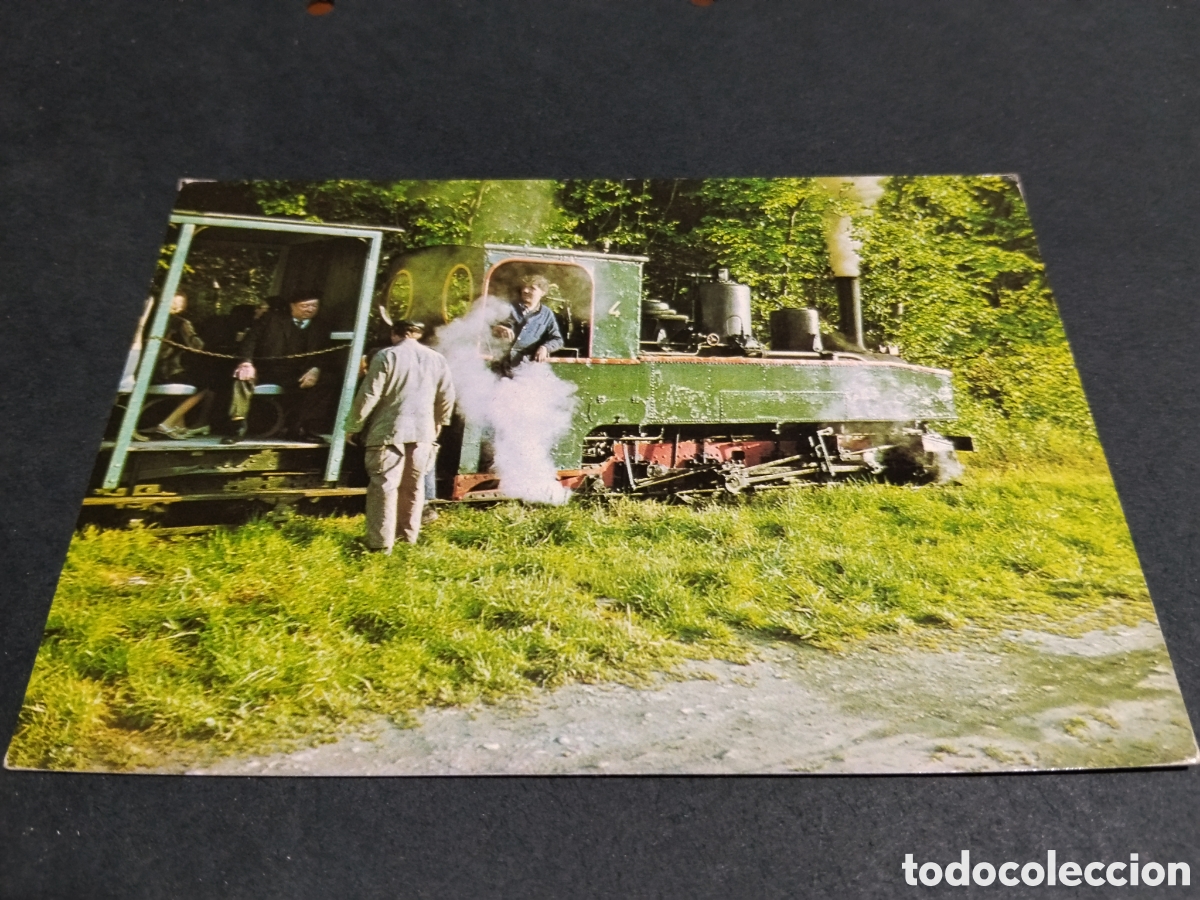 Postales: Postal locomotora Tren