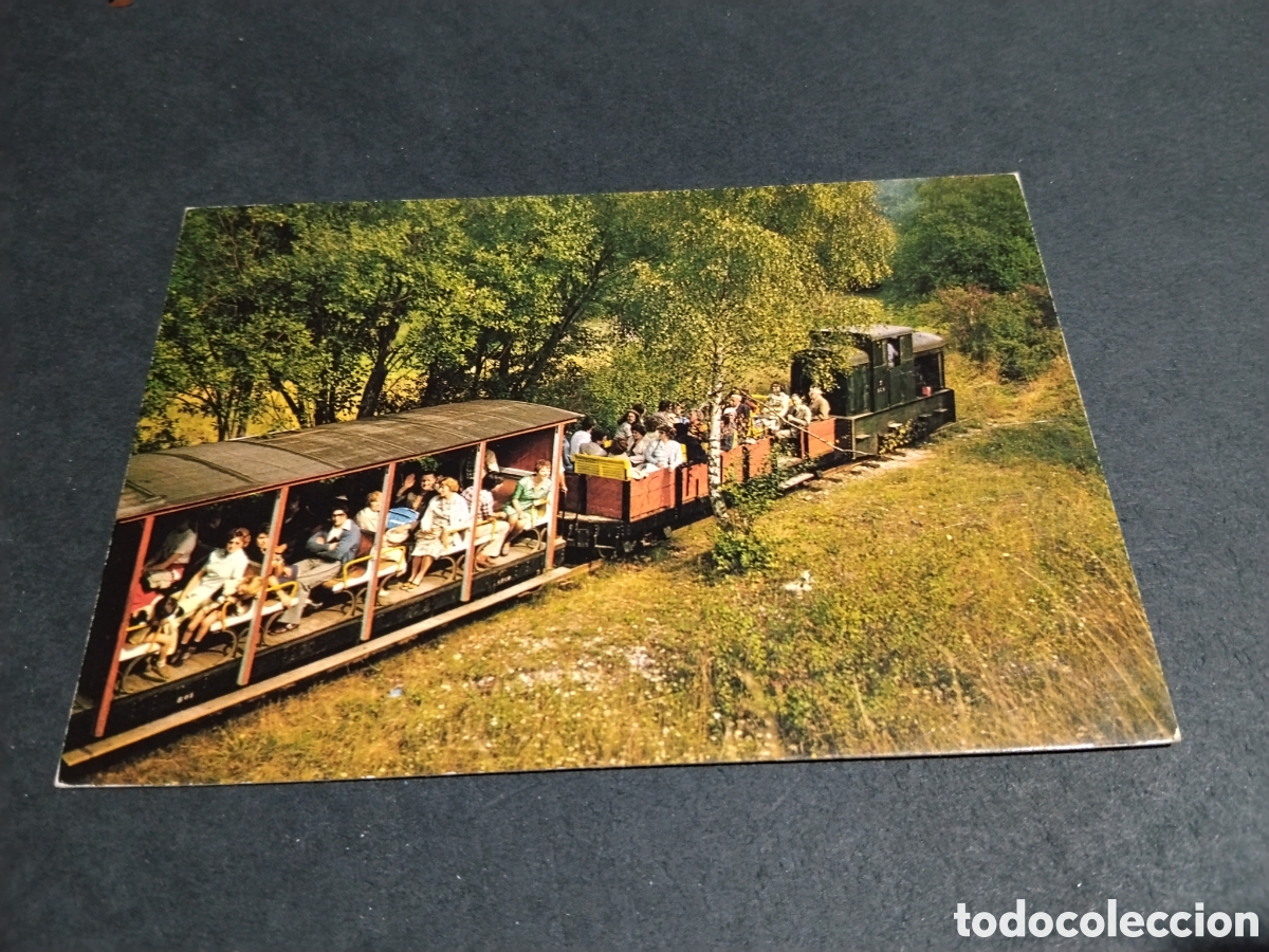 Postales: Postal locomotora Tren