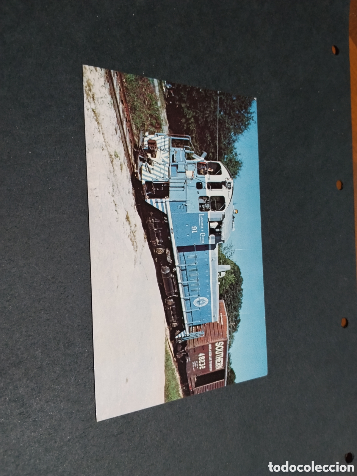 Postales: Postal Lancaster & Chester Railway,s Carolina del Sur, Tren