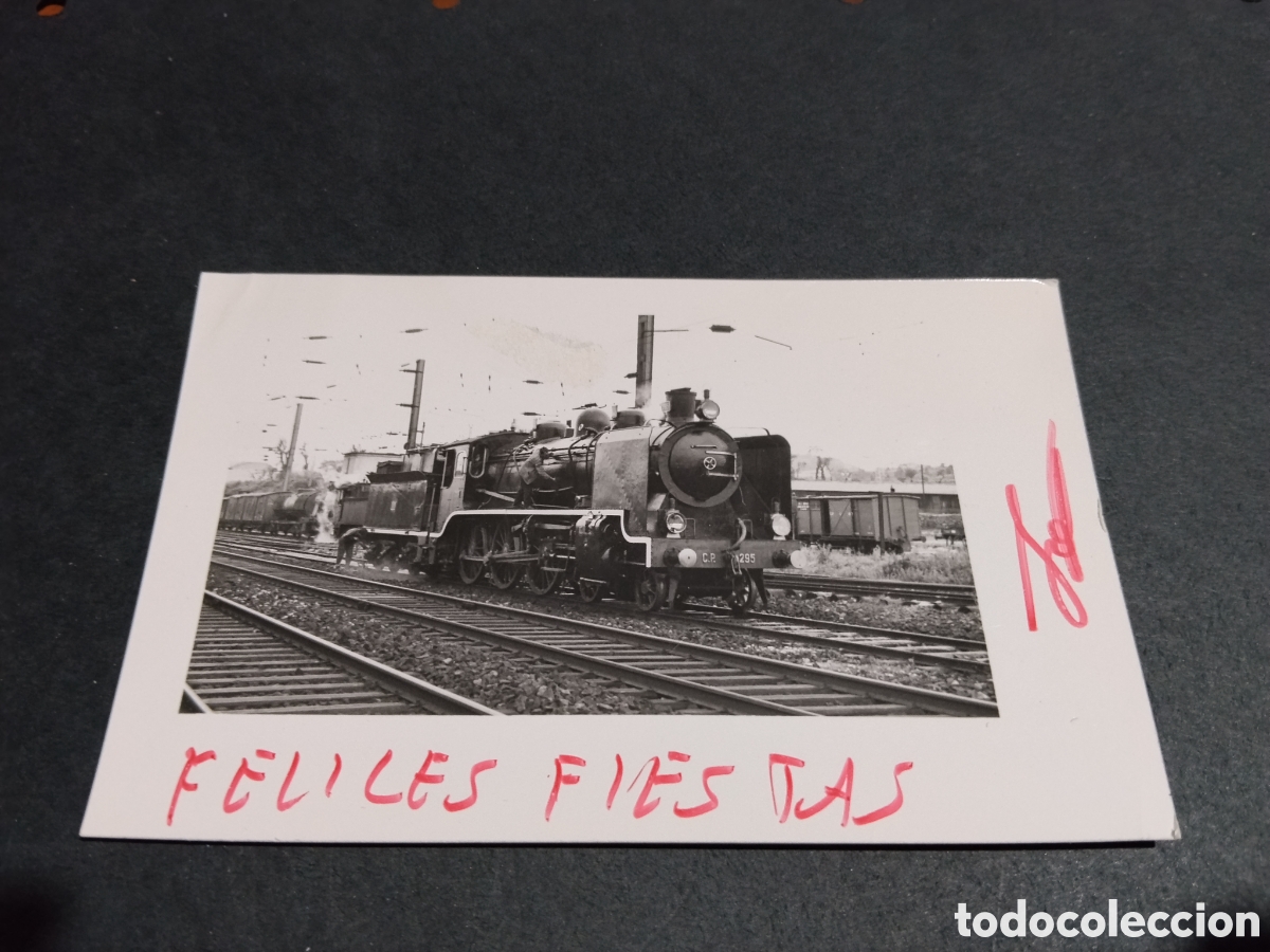 Postales: Postal locomotora Tren
