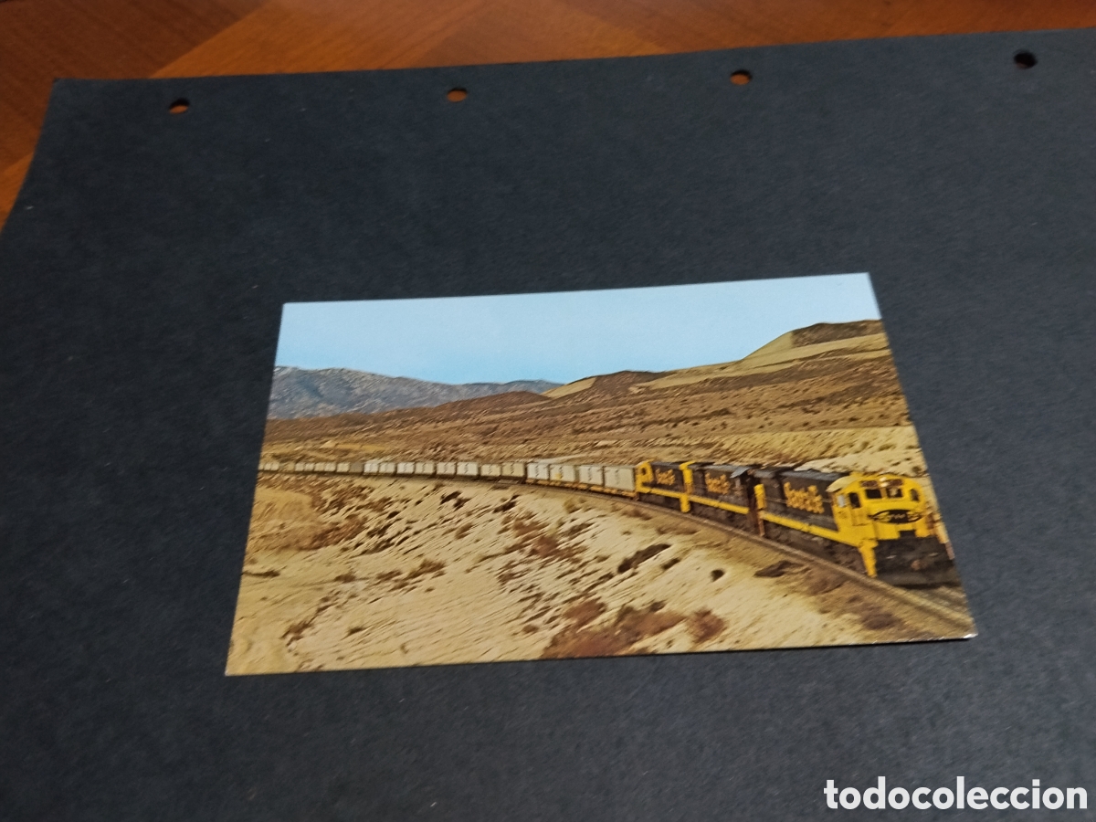 Postales: Postal locomotora Tren, Santa Fe Railway