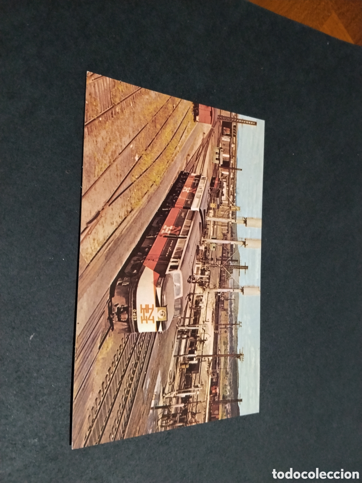 Postales: Postal New Haven 0409 locomotora Tren