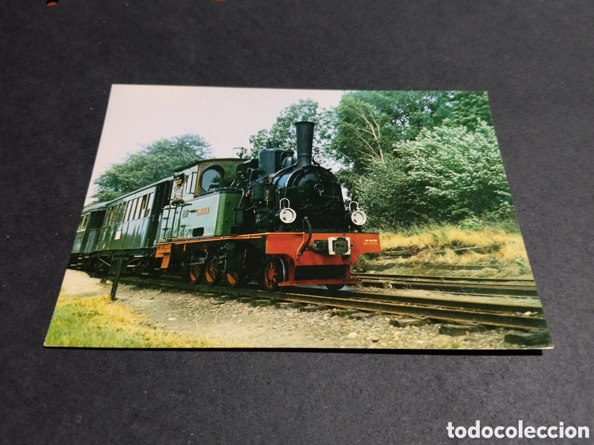 Postales: Postal locomotora Tren