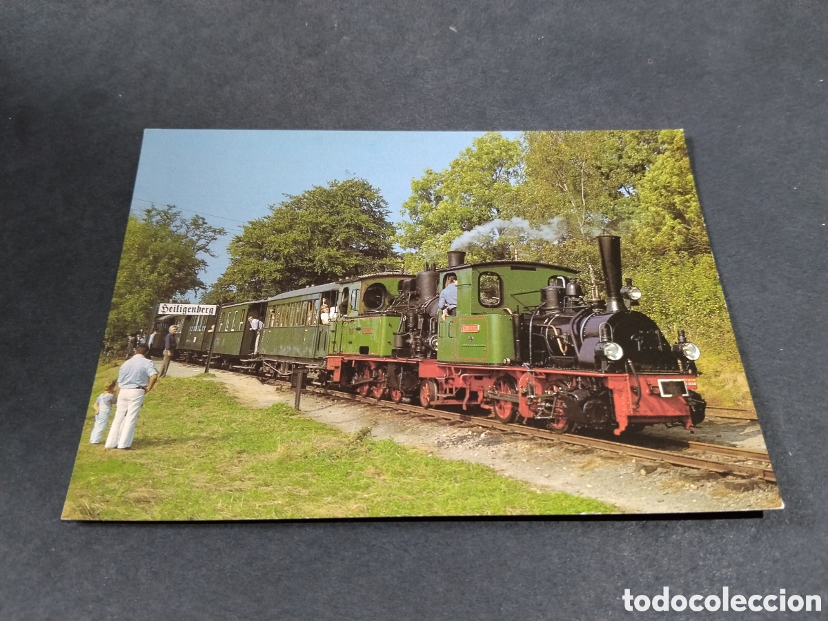Postales: Postal locomotora Tren Alemania