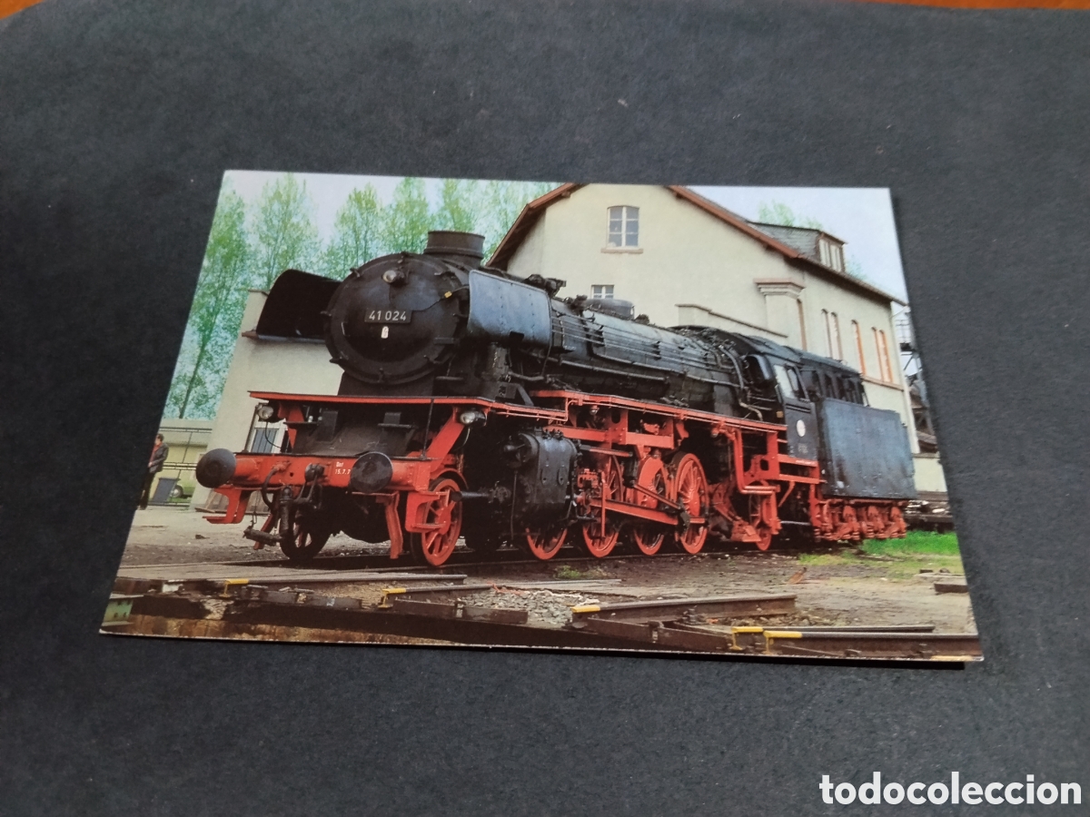 Postales: Postal locomotora Tren Alemania