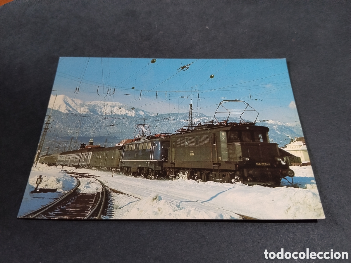 Postales: Postal locomotora Tren Alemania
