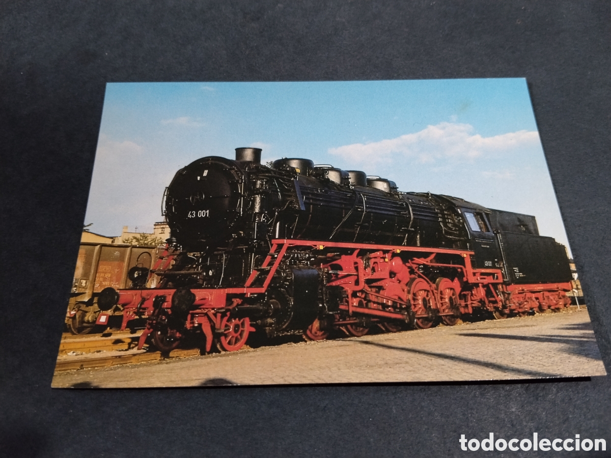 Postales: Postal locomotora Tren Alemania