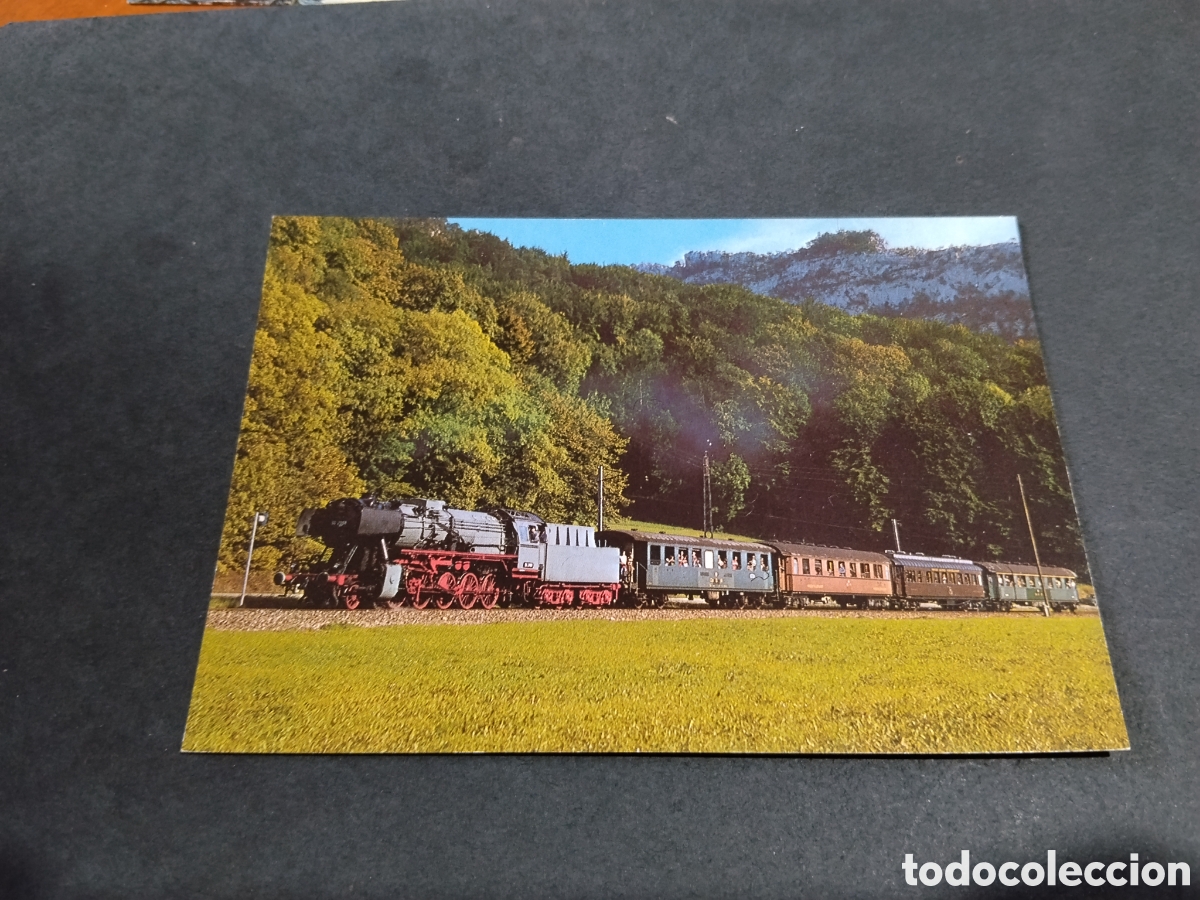Postales: Postal locomotora Tren Alemania