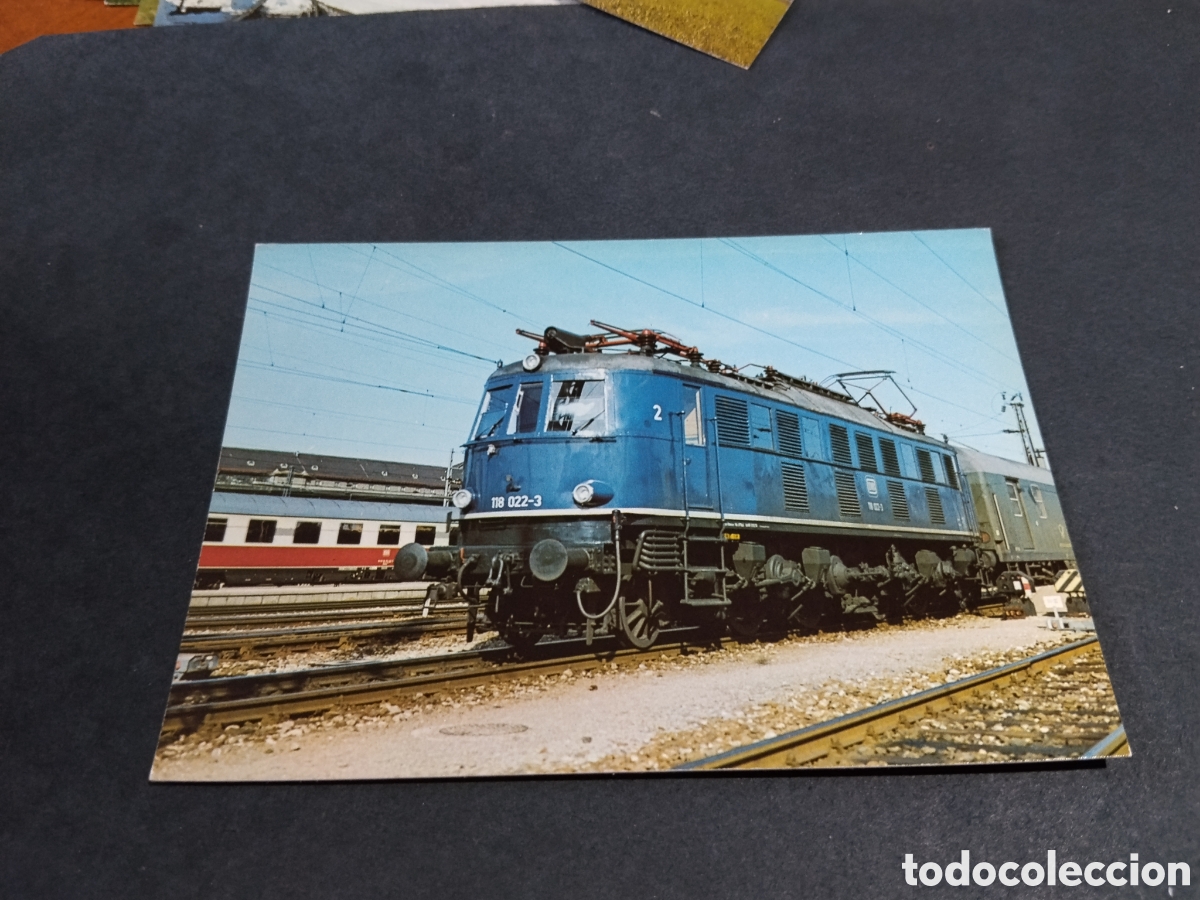 Postales: Postal locomotora Tren Alemania