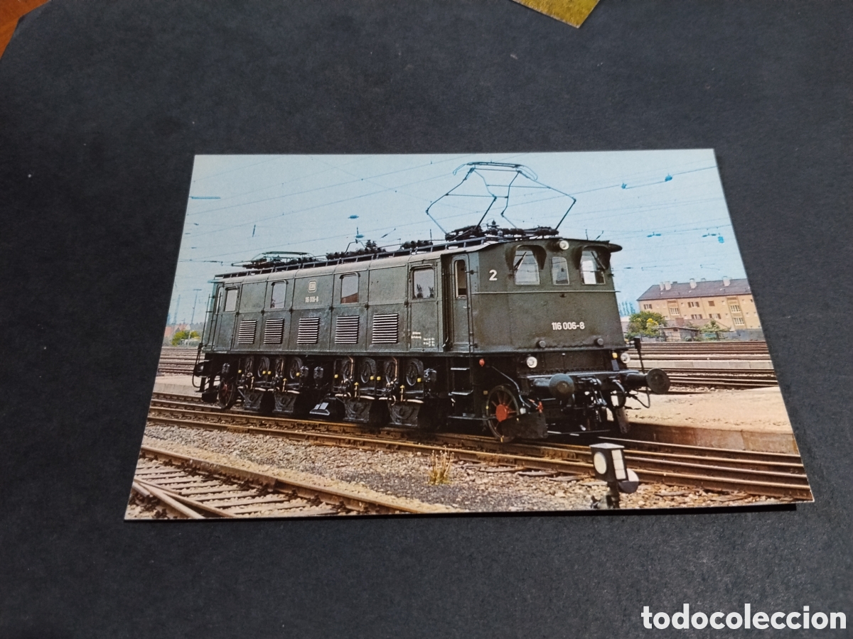 Postales: Postal locomotora Tren Alemania